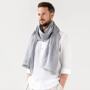 Magic Linen 100% linen scarf.